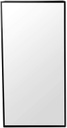 Cubiko Tall Black Mirror and Storage Unit