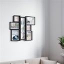 Edge Multi- wall Photo Display Black