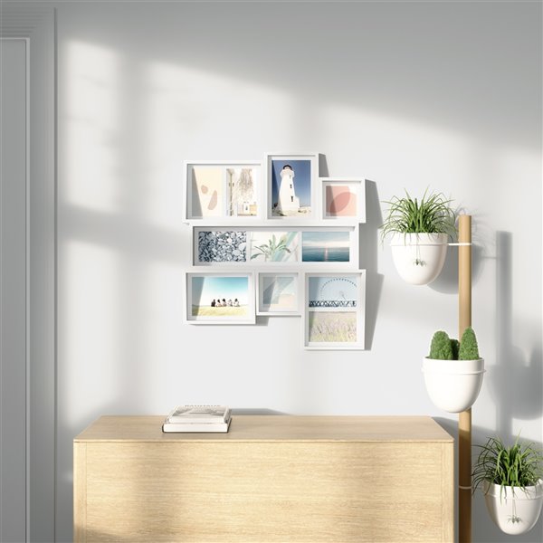 Edge Multi- wall Photo Display White