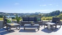Cali Sofa Gunmetal