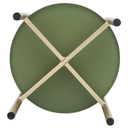 Green Diamond Planter on Metal Stand Large