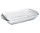 Anchor Hocking Heritage Basketweave Embossed Bake Dish with Lid 3QT