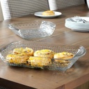 Anchor Hocking Heritage Basketweave Embossed Bake Dish with Lid 3QT