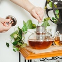 Joliette Glass Teapot w/ Infuser 42. oz
