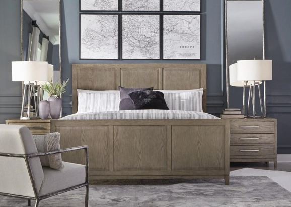 Chrestner Gray King Bed