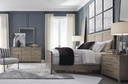 Chrestner Gray King Bed