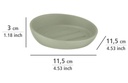 Badi Lind Green Soap Dish