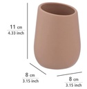 Badi Sand Ceramic Tumbler