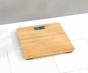 Bamboo Brown Body Scale with LCD