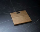 Bamboo Brown Body Scale with LCD