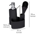 Empire Black Scrubby Set