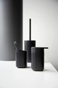 Davos Black Matte Dispenser