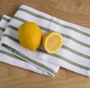 Basketweave Dishtowel Sage