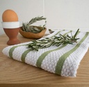Basketweave Dishtowel Sage