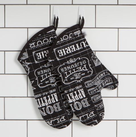 Chalkboard Oven Mitt