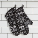 Chalkboard Oven Mitt