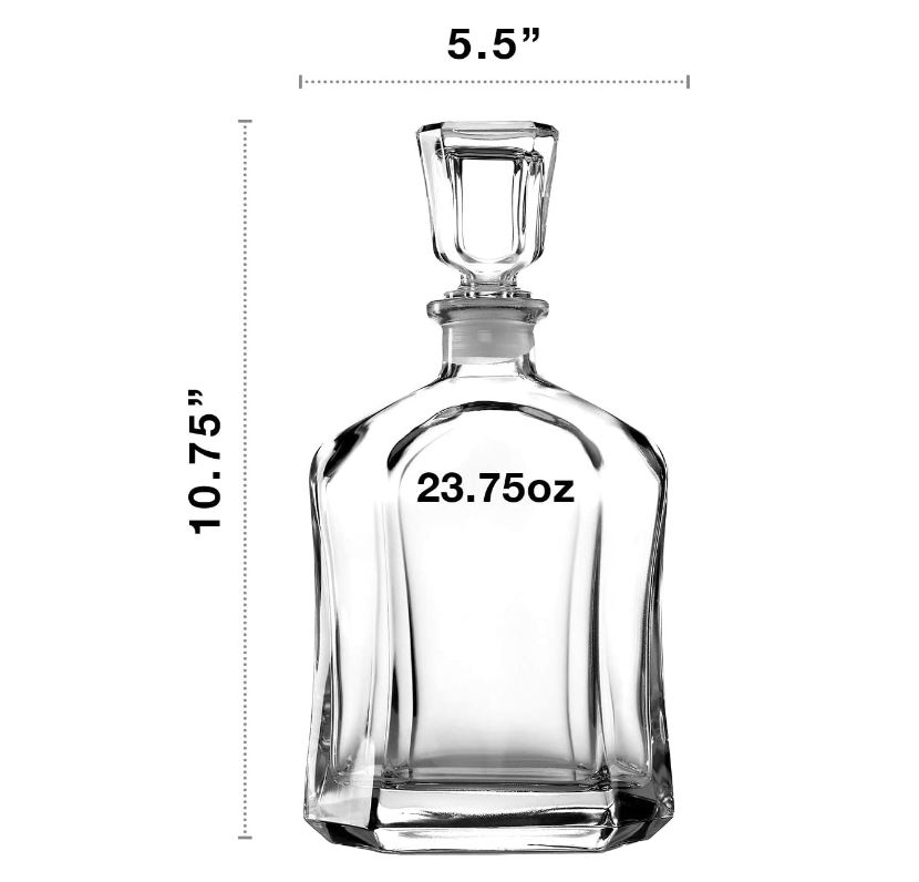 Bormioli Capitol Decanter 24oz