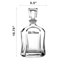 Bormioli Capitol Decanter 24oz