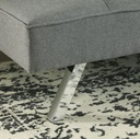 Santini  Flip Flop Armless Sofa Grey