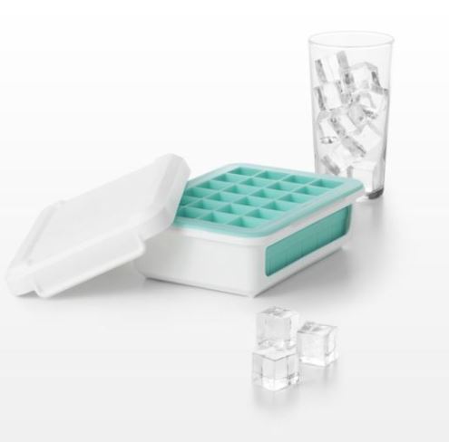 OXO Covered Silicone Cocktail Ice Cube Tray