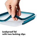OXO Prep & Go Leakproof  2 Cup Divided Container