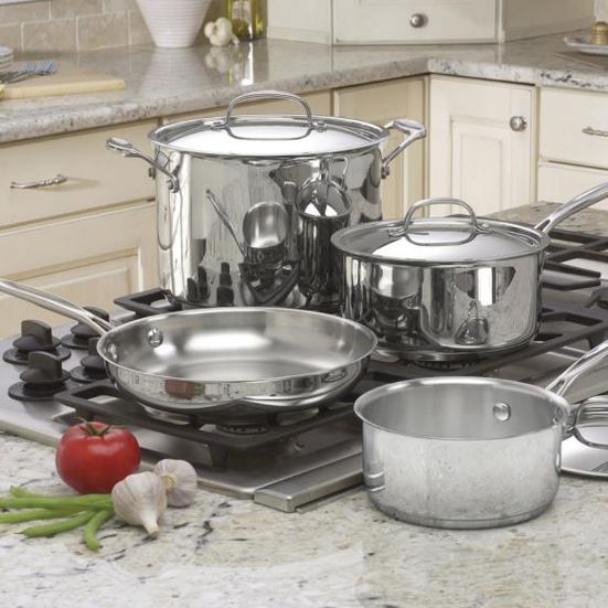Cuisinart Chef's Classic Stainless Steel Set 7 pc