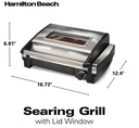 Hamilton Beach Searing Grill w/ Window