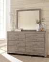 Culverbach Gray Six Drawer Dresser