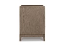 Chrestner Gray Three Drawer Night Stand