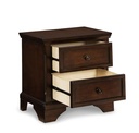 Brookbauer Two Drawer Nightstand