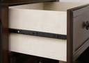 Brookbauer Two Drawer Nightstand