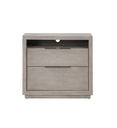 Oxford Two Drawer Nightstand Mineral