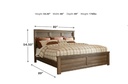 Juararo King Panel Bed