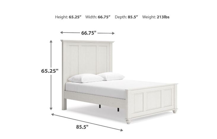 Grantoni Queen Panel Bed