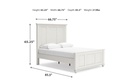 Grantoni Queen Panel Bed