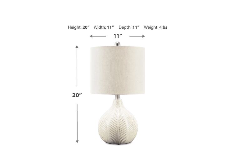 Rainerman Ceramic Table Lamp