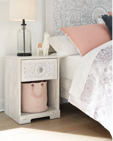 Paxberry One Drawer Nightstand