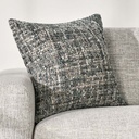 Porter Blue Slate Pillow 24in