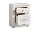 Paxberry Two Drawer Nightstand