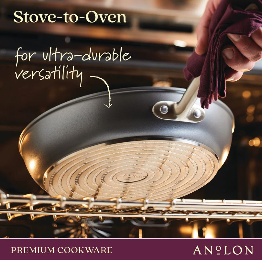 Anolon Accolade Cookware Set 10-Piece