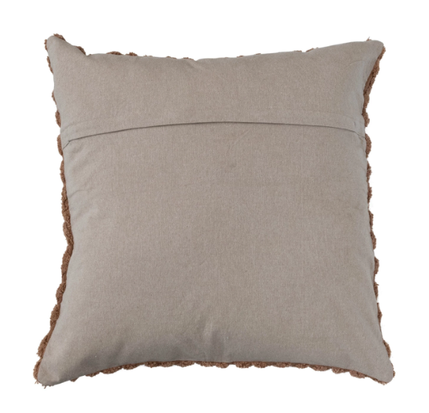Tufted Diamond Pillow 24in