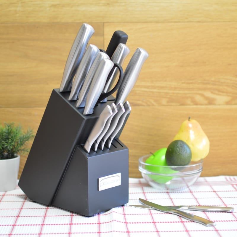 Cuisinart 15pc Stainless Steel Knife Block Set