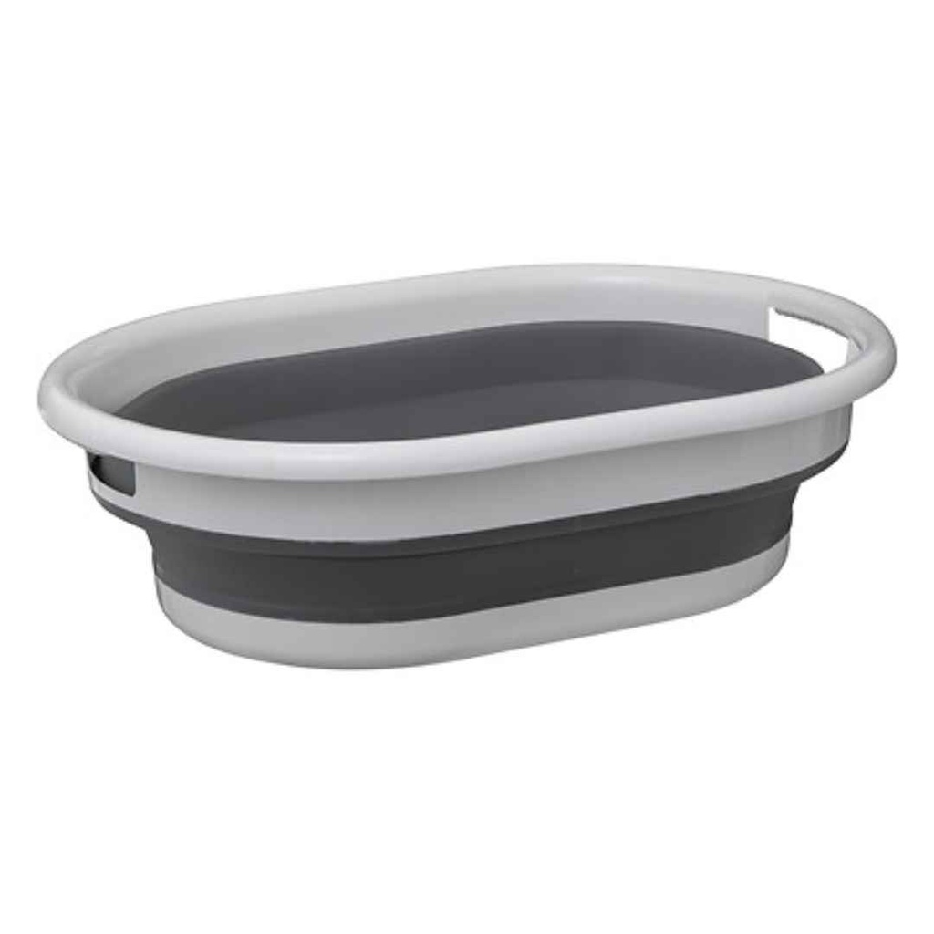 Collapsible Laundry Basket White 2L