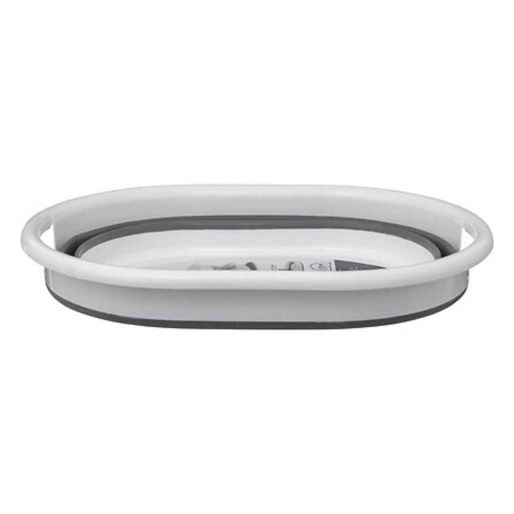 Collapsible Laundry Basket White 2L