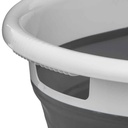 Collapsible Laundry Basket White 2L