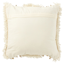 Tufted Sequin Pillow Cream Gold 18in