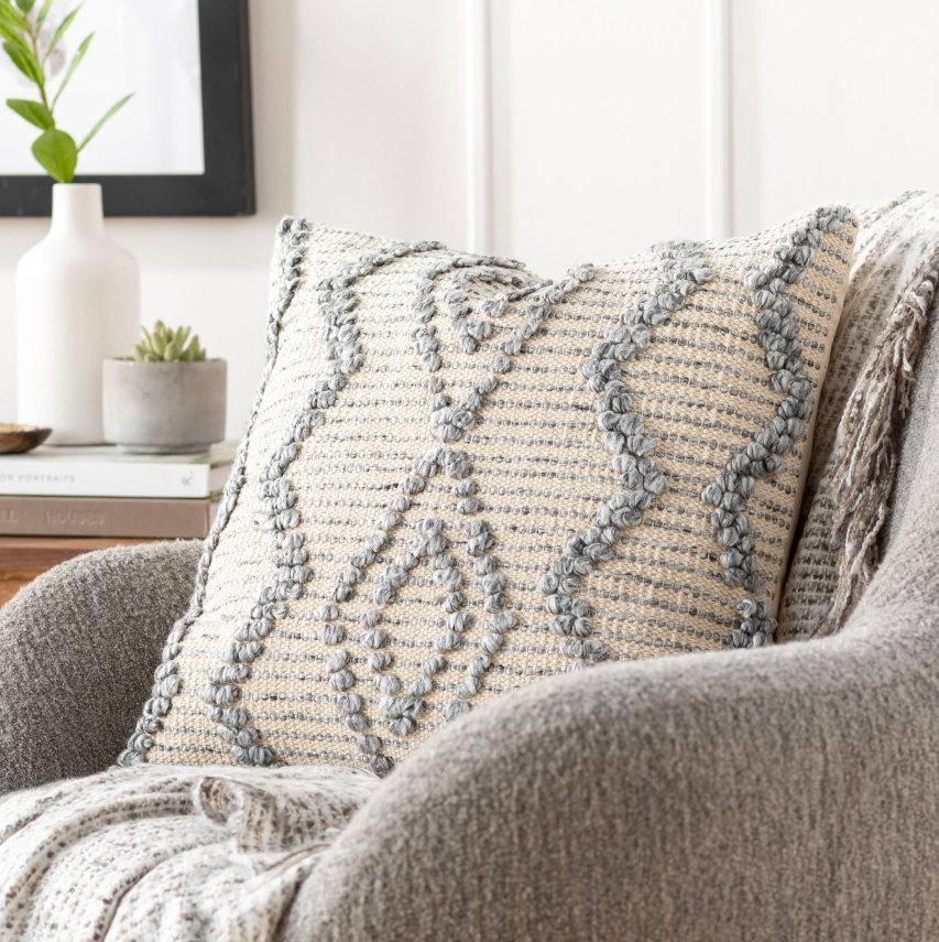 Anders Pillow Blue 20in 