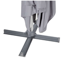 Equador Grey Cantilever Outdoor Umbrella 10x13ft