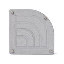 Diatomite Corner Sink Caddy Hail