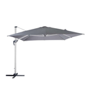 Equador Grey Cantilever Outdoor Umbrella with Base